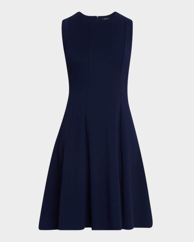 Sleeveless Compact Knit Dress